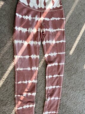 Free People Movement Pink Tie Dye Leggings  S/P